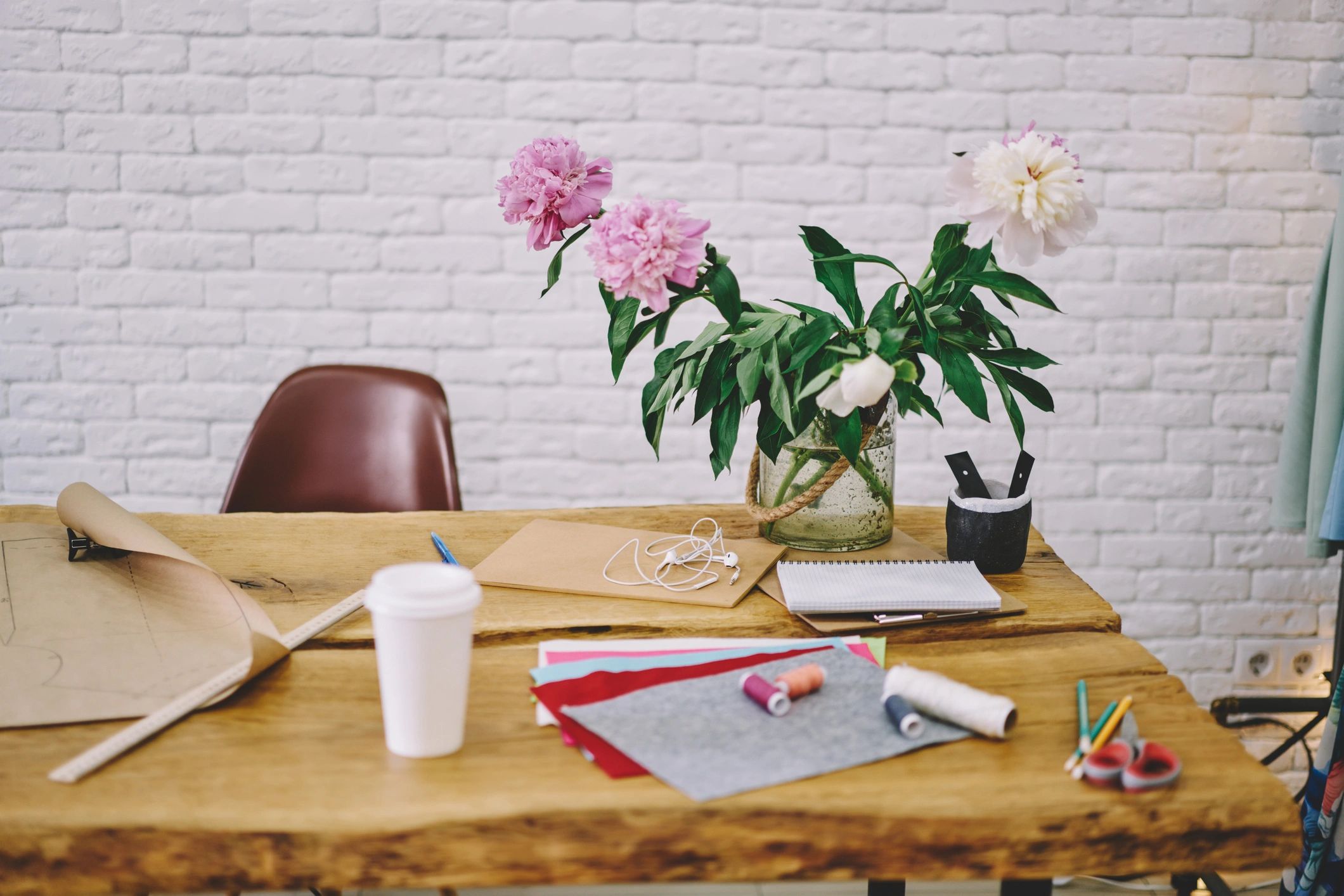 creative craft workspace lifestyle blog