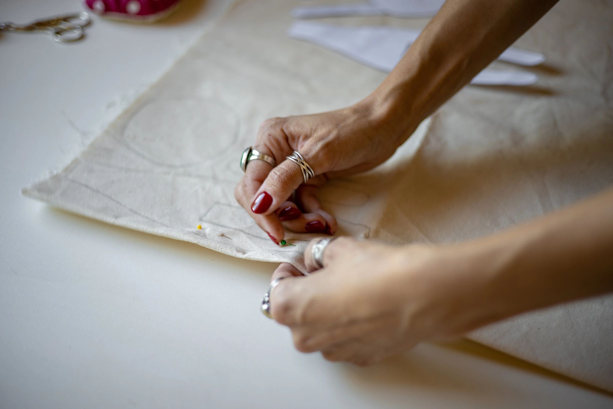 crafts hands creative workspace lifestyle