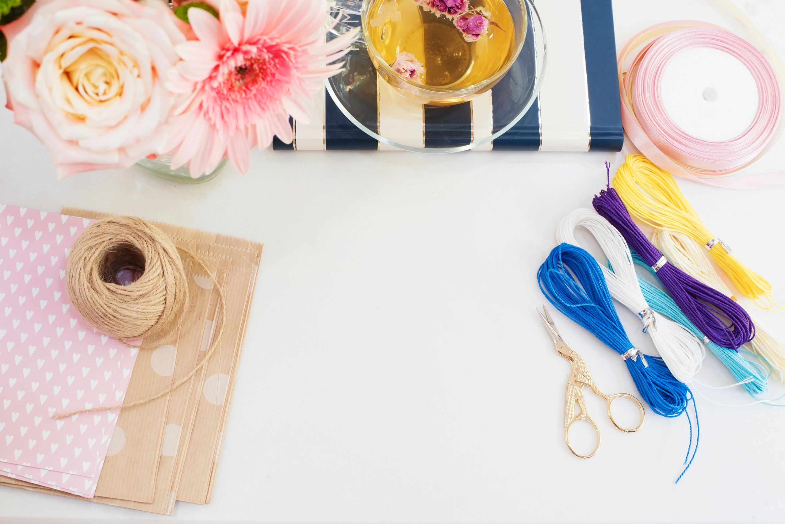 creative craft workspace lifestyle blog