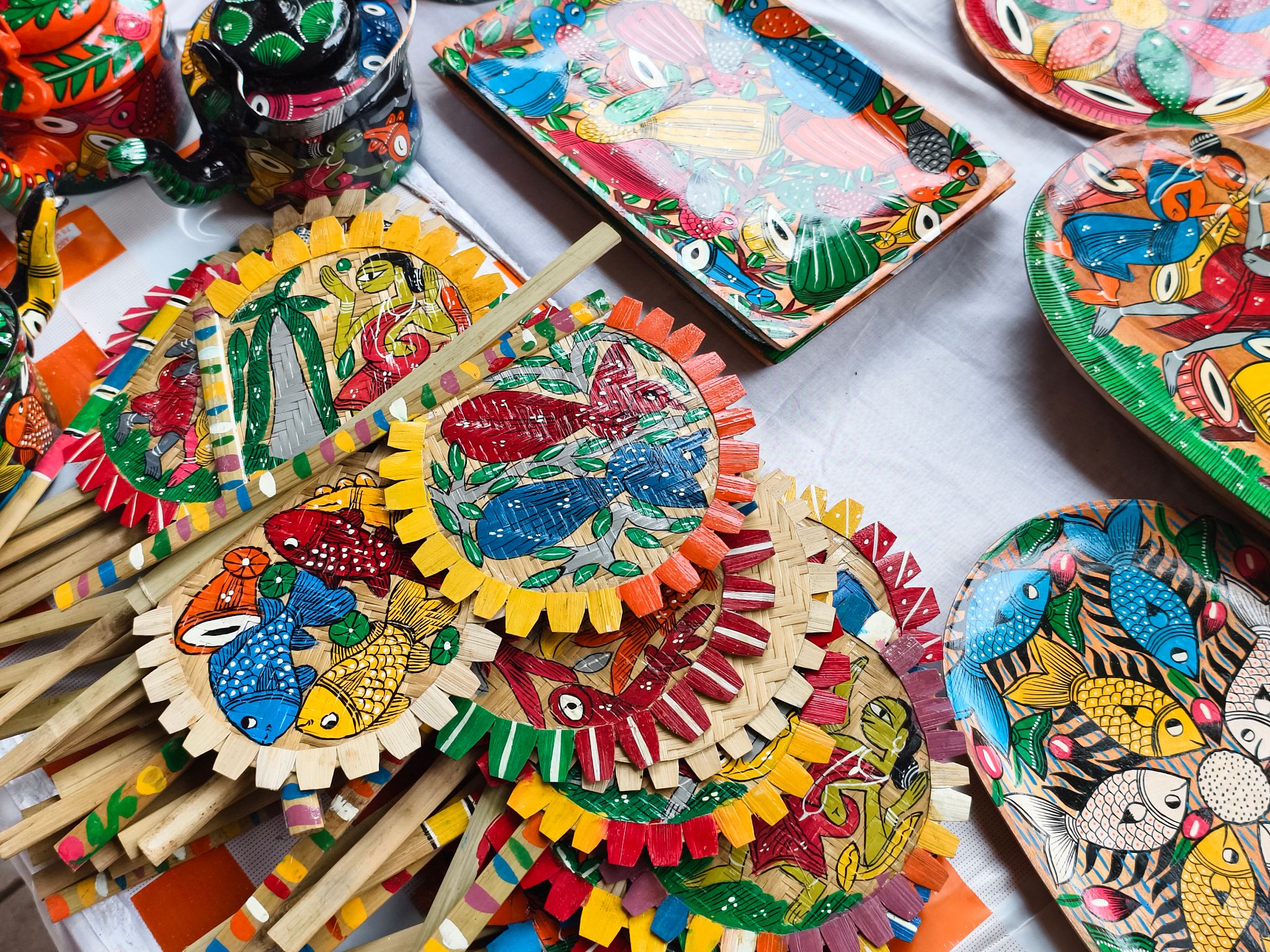 handmade art colorful crafts